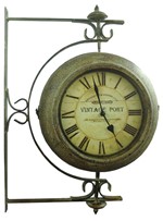 Ficha técnica e caractérísticas do produto Relógio Estação Giratório Vintage Port Oldway