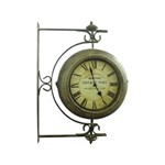 Ficha técnica e caractérísticas do produto Relógio Estação Giratório Vintage