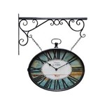 Ficha técnica e caractérísticas do produto Relógio Estação Oval Antique Paris