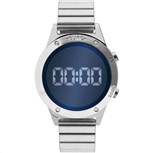 Ficha técnica e caractérísticas do produto Relógio Euro EUJHS31BAA/3A Fashion Fit Reflexos Feminino Prata Mostrador Azul