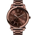 Ficha técnica e caractérísticas do produto Relógio Euro Feminino Marrom Analógico Trendy EU2036YMR/4M