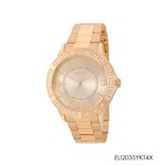 Ficha técnica e caractérísticas do produto Relógio Euro Feminino Metalize Rose Gold Eu2035ykt