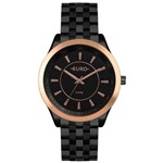 Ficha técnica e caractérísticas do produto Relógio Euro Feminino Ref: Eu2035yow/4p Slim Black