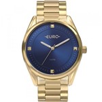 Ficha técnica e caractérísticas do produto Relógio Euro Minimal Shine Dourado Feminino EU2036YOE/4A