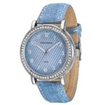 Ficha técnica e caractérísticas do produto Relógio Feminino Analógico 76417L0MVND2 Mondaine - Azul Claro
