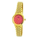 Ficha técnica e caractérísticas do produto Relógio Feminino Analógico Champion CH24811L - Rosa/Dourado