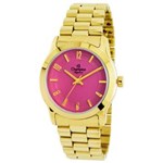 Ficha técnica e caractérísticas do produto Relógio Feminino Analógico Champion CN25047L - Rosa/Dourado