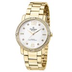 Ficha técnica e caractérísticas do produto Relógio Feminino Analógico Champion CN28688H – Dourado / Branco