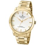 Ficha técnica e caractérísticas do produto Relógio Feminino Analógico Champion CN29276H - Branco/Dourado