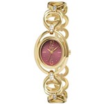 Ficha técnica e caractérísticas do produto Relógio Feminino Analógico Dumont Fashion DU2035LQE 4N – Dourado