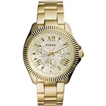 Ficha técnica e caractérísticas do produto Relógio Feminino Analógico Fossil AM4570/4DN - Dourado