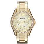 Ficha técnica e caractérísticas do produto Relógio Feminino Analógico Fossil ES3203/4DN – Dourado