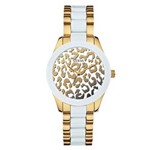 Ficha técnica e caractérísticas do produto Relógio Feminino Analógico Guess 92514LPGSDA1 - Dourado/Branco