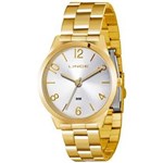 Ficha técnica e caractérísticas do produto Relógio Feminino Analógico Lince Fashion - LRG4301L S2KX - Dourado