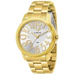 Ficha técnica e caractérísticas do produto Relógio Feminino Analógico Lince Fashion LRGK007L S2KX - Dourado