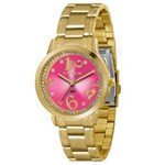 Ficha técnica e caractérísticas do produto Relógio Feminino Analógico Lince LRG4274L R2KX - Dourado