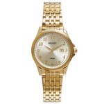 Ficha técnica e caractérísticas do produto Relógio Feminino Analógico Orient Casual FGSS1094 C2KX - Dourado