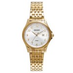 Ficha técnica e caractérísticas do produto Relógio Feminino Analógico Orient Casual FGSS1094 S2KX - Dourado