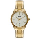 Ficha técnica e caractérísticas do produto Relógio Feminino Analógico Orient Casual FGSS1098 C1KX - Dourado