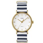 Ficha técnica e caractérísticas do produto Relógio Feminino Analógico Timex Weekender TW2P91900WW/N - Azul/Branco