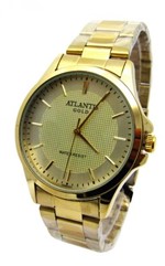 Ficha técnica e caractérísticas do produto Relogio Feminino Atlantis Dourado G3469 Fundo Dourado