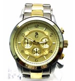 Ficha técnica e caractérísticas do produto Relogio Feminino Atlantis G3153 Misto Fundo Dourado