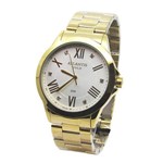 Relogio Feminino Atlantis G3494 Dourado Fundo Branco