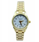 Ficha técnica e caractérísticas do produto Relogio Feminino Atlantis W3054 Dourado Fundo Branco