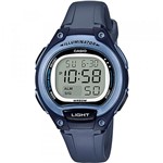 Ficha técnica e caractérísticas do produto Relogio Feminino Azul Casio Digital LW-203-2AVDF