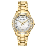 Ficha técnica e caractérísticas do produto Relógio Feminino Bulova Classic Aço Dourado 98L256