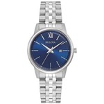 Ficha técnica e caractérísticas do produto Relógio Feminino Bulova Classico Bracelet Azul 96M155