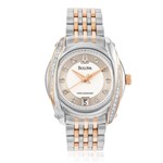 Ficha técnica e caractérísticas do produto Relógio Feminino Bulova Precisionist Diamond WB27529S Aço Misto