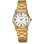 Ficha técnica e caractérísticas do produto Relogio Feminino Casio Collection - Ltp-v002g-7budf - Dourado