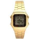 Ficha técnica e caractérísticas do produto Relogio Feminino Casio Digital Vintage - A178wga-1Adf - Dourado