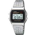 Ficha técnica e caractérísticas do produto Relógio Feminino Casio Vintage Digital Fashion A159WA-N1DF