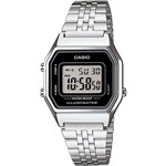 Ficha técnica e caractérísticas do produto Relógio Feminino Casio Vintage Digital Fashion LA680WA-1DF