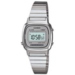 Ficha técnica e caractérísticas do produto Relógio Feminino Casio Vintage Prata Digital Mod: LA670WA7DF