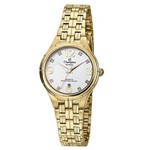 Relogio Feminino Champion Dourado Ca29902h