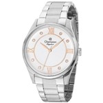 Ficha técnica e caractérísticas do produto Relógio Feminino Champion Elegance CN25038E Aço