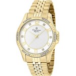 Ficha técnica e caractérísticas do produto Relógio Feminino Champion Elegance CN25805H Dourado