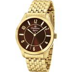 Ficha técnica e caractérísticas do produto Relógio Feminino Champion Elegance CN27698X Dourado