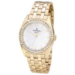 Ficha técnica e caractérísticas do produto Relógio Feminino Champion Elegance Dourado CN24208H