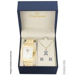 Ficha técnica e caractérísticas do produto Relógio Feminino Champion Original Kit CN25412W