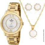 Ficha técnica e caractérísticas do produto Relógio Feminino Champion Passion CH24259D Dourado