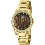 Ficha técnica e caractérísticas do produto Relógio Feminino Champion Passion CH24740R Dourado