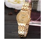Ficha técnica e caractérísticas do produto Relógio Feminino Chenxi Dourado Prova Dágua Lux Top - Cx-055b
