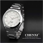 Ficha técnica e caractérísticas do produto Relógio Feminino Chenxi Modelo 021b - Branca