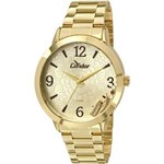 Ficha técnica e caractérísticas do produto Relógio Feminino Condor Analógico Fashion CO2036CM/4X - Dourado