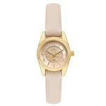 Ficha técnica e caractérísticas do produto Relógio Feminino Condor Dourado Pequeno Pulseira Ajustável