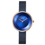 Relógio Feminino Curren Analógico C9023l - Azul